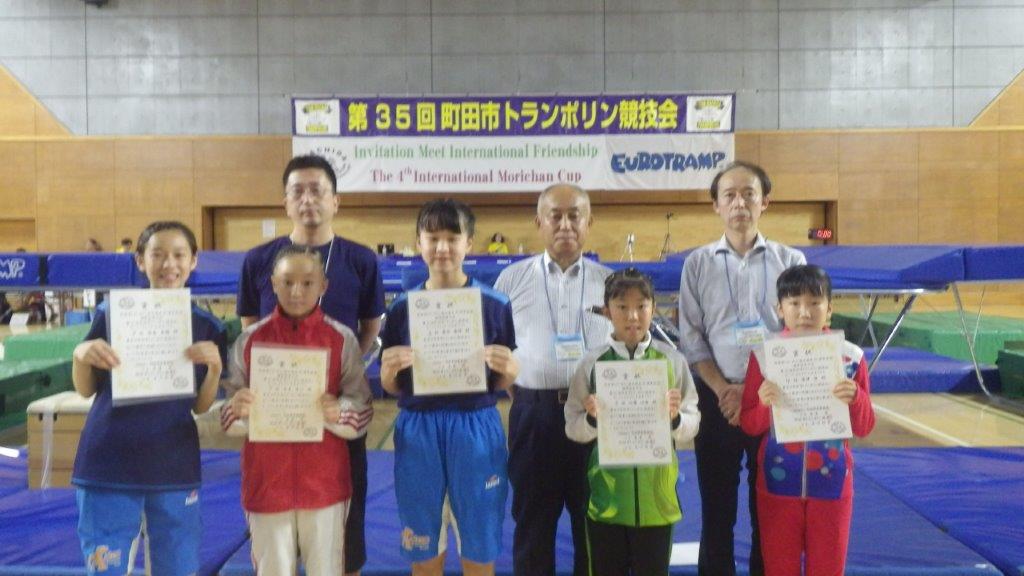 オープン B女子4位〜8位
